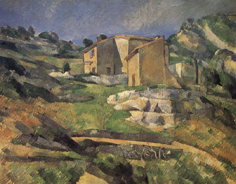 Paul Cezanne Maisons a L-Estaque oil painting picture